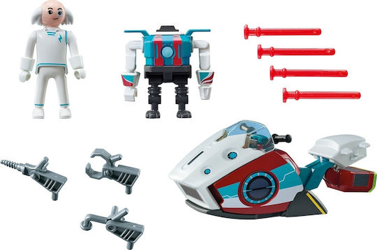 Playmobil Super4 Доктор Χ & неговият Skyjet за 5+ години години