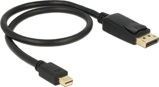 DeLock Cable mini DisplayPort male - DisplayPort male 0.5m (83984)