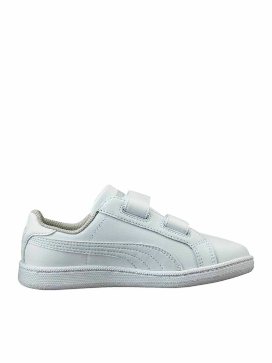 Puma Kids Sneakers Smash with Scratch White