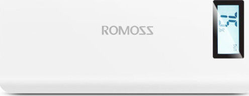 Romoss Sense Plus Power Bank 20000mAh с 2 USB-A порта Бял