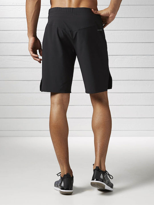 Reebok Les Mills Short Sportliche Herrenshorts Schwarz