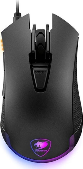 Cougar Revenger RGB Gaming Ποντίκι 12000 DPI Μαύρο