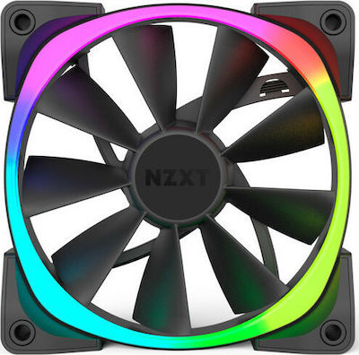 NZXT Aer RGB140 Triple Pack Case Fan (1500rpm / 91.19cfm) με Σύνδεση 4-Pin PWM