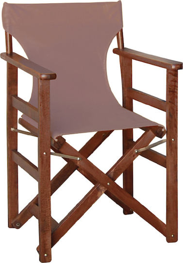 Woodwell Woodwell Rahmen für Regisseur Stuhl Hölzernes 56x53x87cm Braune
