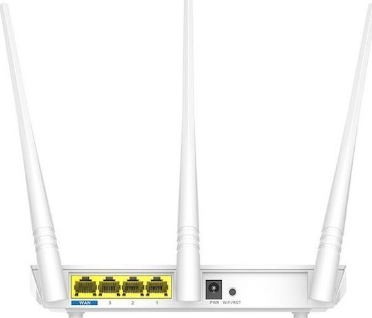 Tenda F3 v1 Ασύρματο Router Wi‑Fi 4 με 3 Θύρες