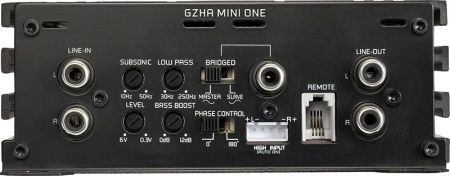Ground Zero Car Audio Amplifier GZHA Mini One 1 Channel (D Class)