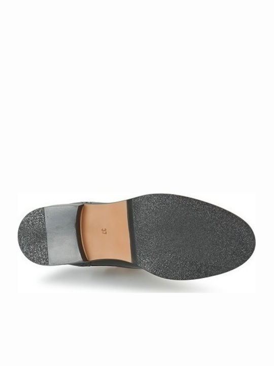 Codeux Damen Oxfords aus Lackleder in Schwarz Farbe