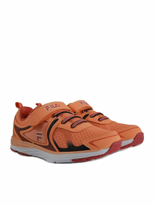Fila Kids Sports Shoes Running Storm 2 Orange