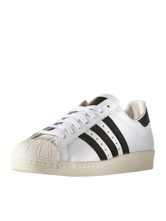 Adidași Superstar Albi / Negru Principal / Alb Creta