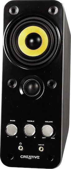 Creative GigaWorks T20 Series II Computerlautsprecher 2.0 mit Leistung 14W in Schwarz Farbe
