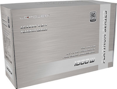 LC-Power LC1000 Ver.2.4 1000W Τροφοδοτικό Υπολογιστή Full Modular 80 Plus Platinum