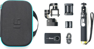 Yi Technology 4K & YI Handheld Gimbal Camera de acțiune 4K Ultra HD Subacvatică (cu carcasă) cu WiFi cu Ecran 2.19"