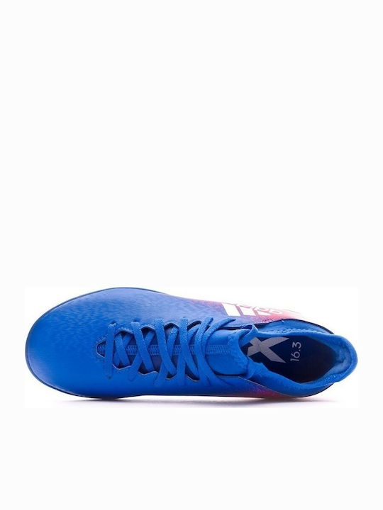 X16.3 In IN Kids Soccer Cleats Indoor Blue