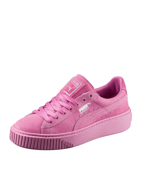 PUMA Basket Platform Reset Sneakers Ροζ