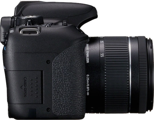Canon DSLR Фотоапарат EOS 800D Crop Frame Комплект (EF-S 18-55mm F4-5.6 IS STM)
