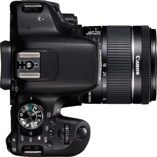 Canon DSLR Фотоапарат EOS 800D Crop Frame Комплект (EF-S 18-55mm F4-5.6 IS STM)
