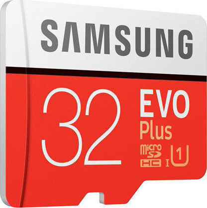 Samsung Evo Plus microSDHC 32GB Klasse 10 U1 UHS-I mit Adapter