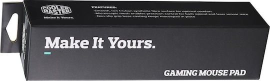 CoolerMaster Make it Yours Gaming Mouse Pad (300mm) Μαύρο SGS-1000-GSNG1