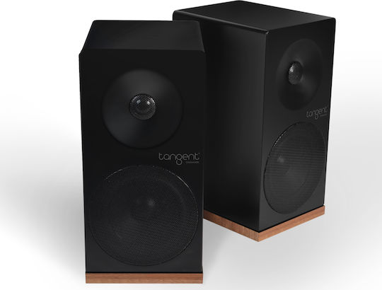 Tangent Spectrum X4 Ζεύγος Ηχείων Hi-Fi Βιβλιοθήκης 100W 2 Δρόμων Π14.6xΒ19.8xΥ27.5εκ. Μαύρο