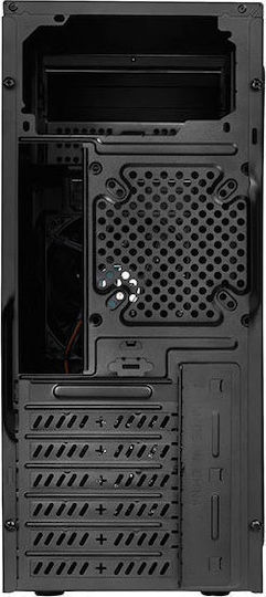 Silverstone Precision PS13B Midi Tower Κουτί Υπολογιστή Μαύρο
