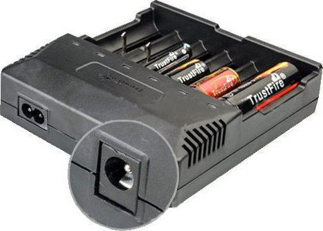 Trustfire TR-012 Încărcător De 6 Baterii Ni-MH Dimensiunea AA/AAA/18650