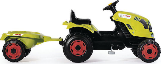 Kids Foot-to-Floor Ride On Tractor with Trailer & Pedal Claas Farmer XL Green