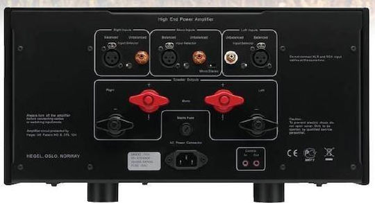 Hegel H30 Stereo Integrated Hi-Fi Amplifier Stereo 0237009 Black