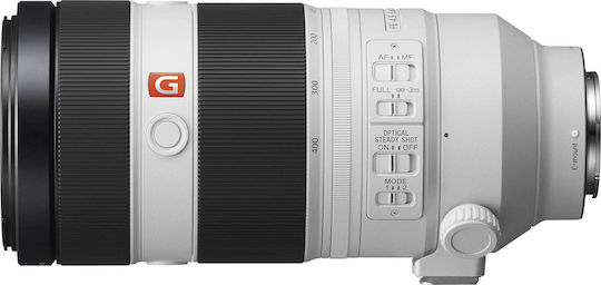 Sony Full Frame Φωτογραφικός Φακός FE 100-400mm f/4.5-5.6 GM OSS Super Telephoto / Telephoto / Tele Zoom για Sony E Mount Λευκός
