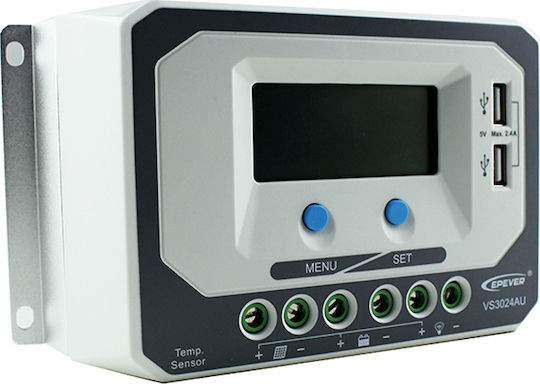 Epsolar VS3024AU Ρυθμιστής Φόρτισης PWM 24V 30A
