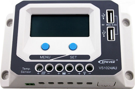 Epsolar VS1024AU Ρυθμιστής Φόρτισης PWM 24V 10A