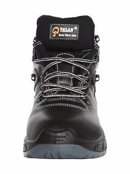 Talan Styler Waterproof Boots Safety Black S3 with Certification SRA,SRC