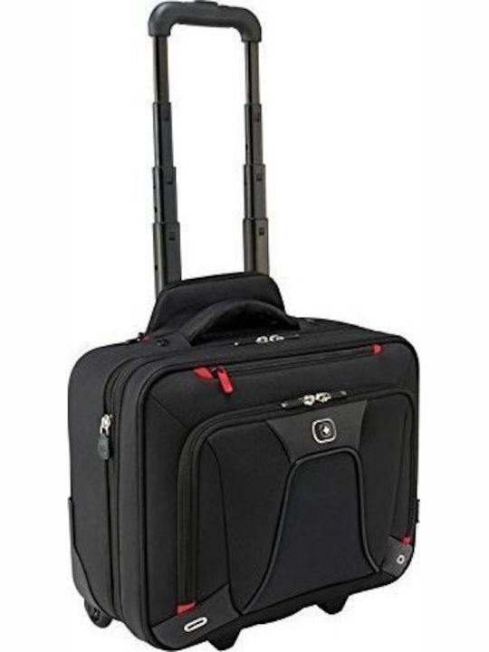 Wenger Transfer Τσάντα Laptop 16" με Ροδάκια σε Μαύρο χρώμα