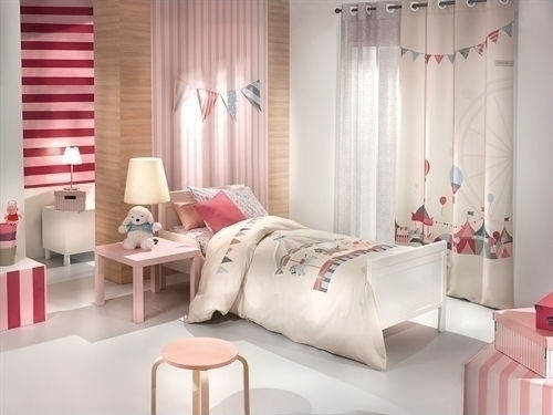Saint Clair Perdea pentru Copii Rodeo cu Capsatoare Bej 1752030115060 160x250buc