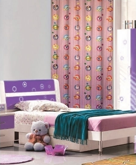 Disney Детска завеса Playtime с презрамки 140x290cm