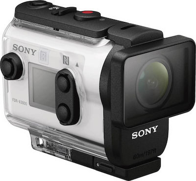 Sony FDR-X3000 Action Kamera 4K Ultra HD mit WiFi Weiß
