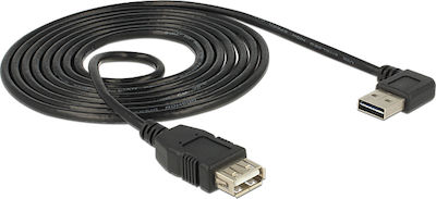 DeLock 1m USB 2.0 Cable A-Male to A-Female (83551)