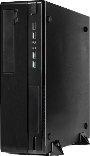 Inter-Tech IT-502 Desktop Mini Tower Computer Case Black