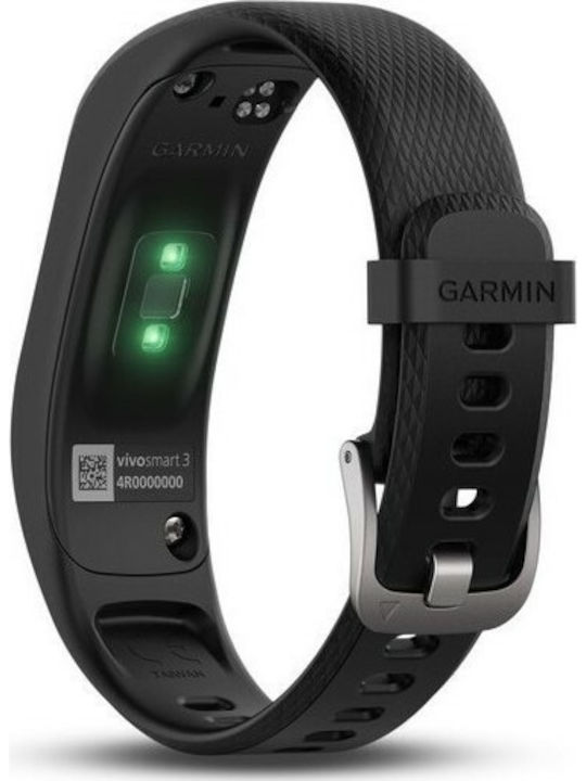 Garmin Vivosmart 3 L Тракер за активност с пулсомер Черен