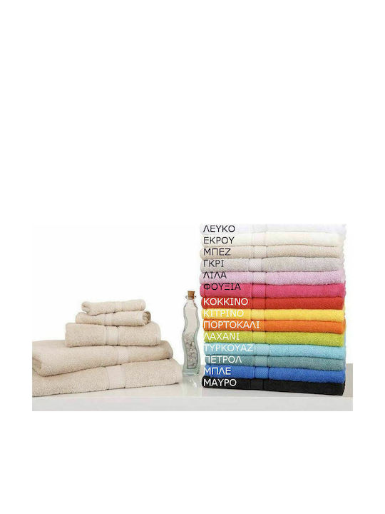 Viopros Bath Towel Classic 620013 70x140cm. White Weight 480gr/m²