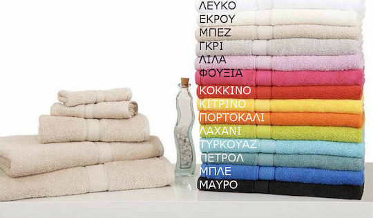 Viopros Badehandtuch Classic 80x160cm Schwarz Gewicht 480gr/m²