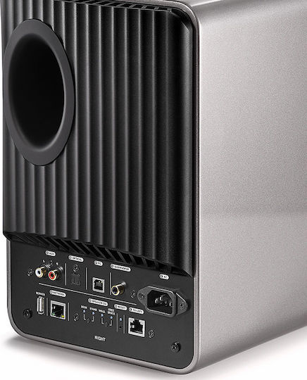Kef LS50 Wireless Difuzoare active 2 Nr. de șoferi cu Wi-Fi și Bluetooth 200W (Pereche) Gri