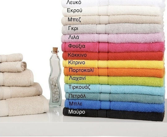 Viopros Πετσέτα Χεριών Classic 30x50εκ. Μπλε Βάρους 480gr/m²
