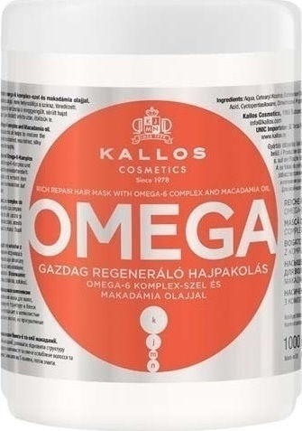 Kallos Omega Hair Mask for Repairing 1000ml