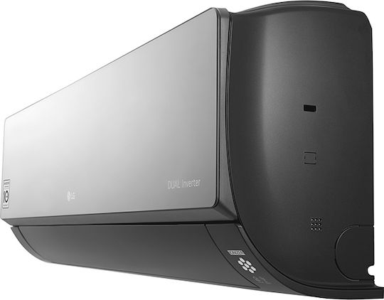 LG ArtCool Mirror BP Air Conditioner Inverter 9000 BTU A++/A+ with Ionizer and WiFi Black