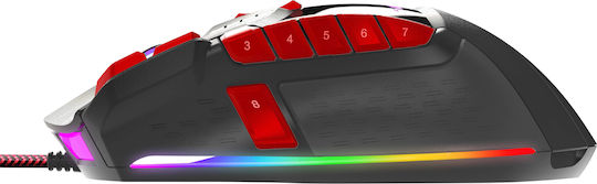 Patriot Viper V570 RGB Laser Gaming Ποντίκι 12000 DPI Μαύρο