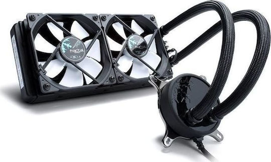 Fractal Design Celsius S24 Охлаждане AIO CPU с 2 Вентилатора 120mm