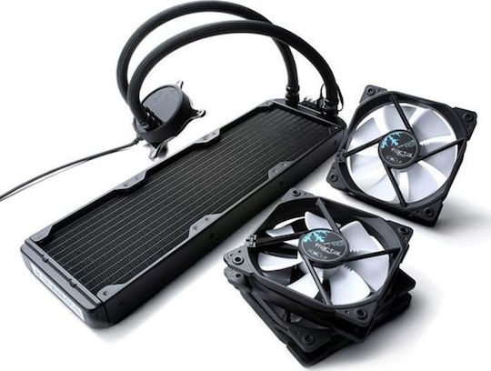 Fractal Design Celsius S36 Υδρόψυξη Επεξεργαστή Τριπλού Ανεμιστήρα 120mm για Socket AM4/AM5/1200/115x