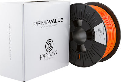 3D Prima PrimaValue PLA 3D Printer Filament 1.75mm Orange 1kg