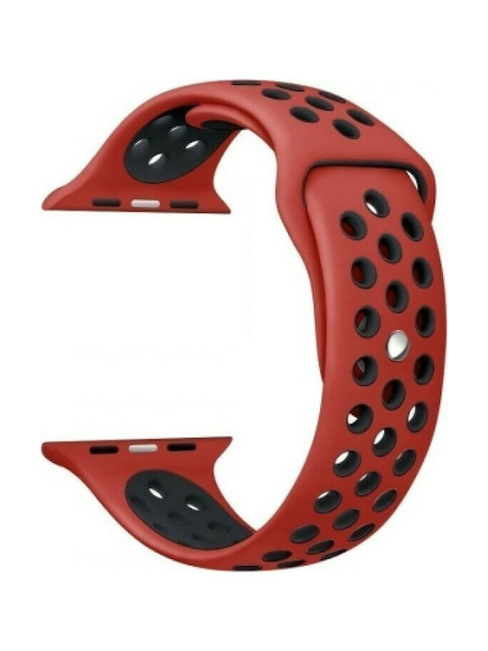 Strap Black/Red (Apple Watch 44/45/46mm/Ultra 49mm) Strap Black/Red (Apple Watch 44/45/46mm/Ultra 49mm)
