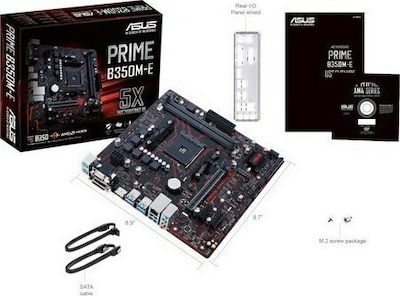 Asus Prime B350m E Motherboard Micro ATX mit AMD AM4 Socket